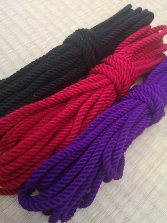 ‘Afterdark kit’. Bamboo bondage ropes. - RebornRopes