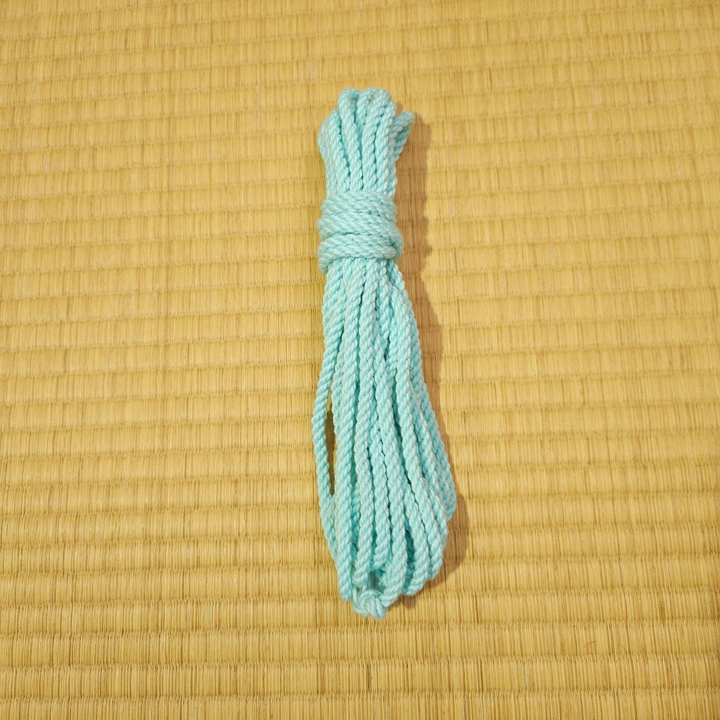 Baby blue Shibari UV Glow Rope - RebornRopes