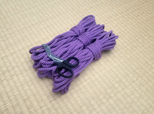 Bamboo ‘Lavender’. bondage rope - RebornRopes