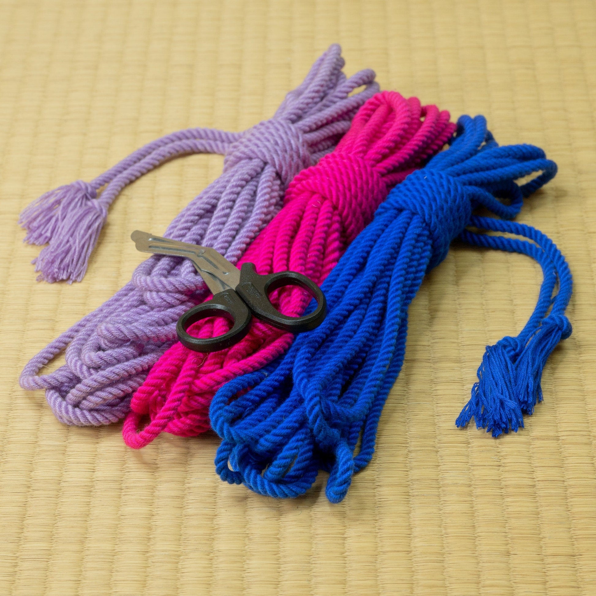 Bamboo ‘PRIDE Bisexual bondage rope kit. - RebornRopes