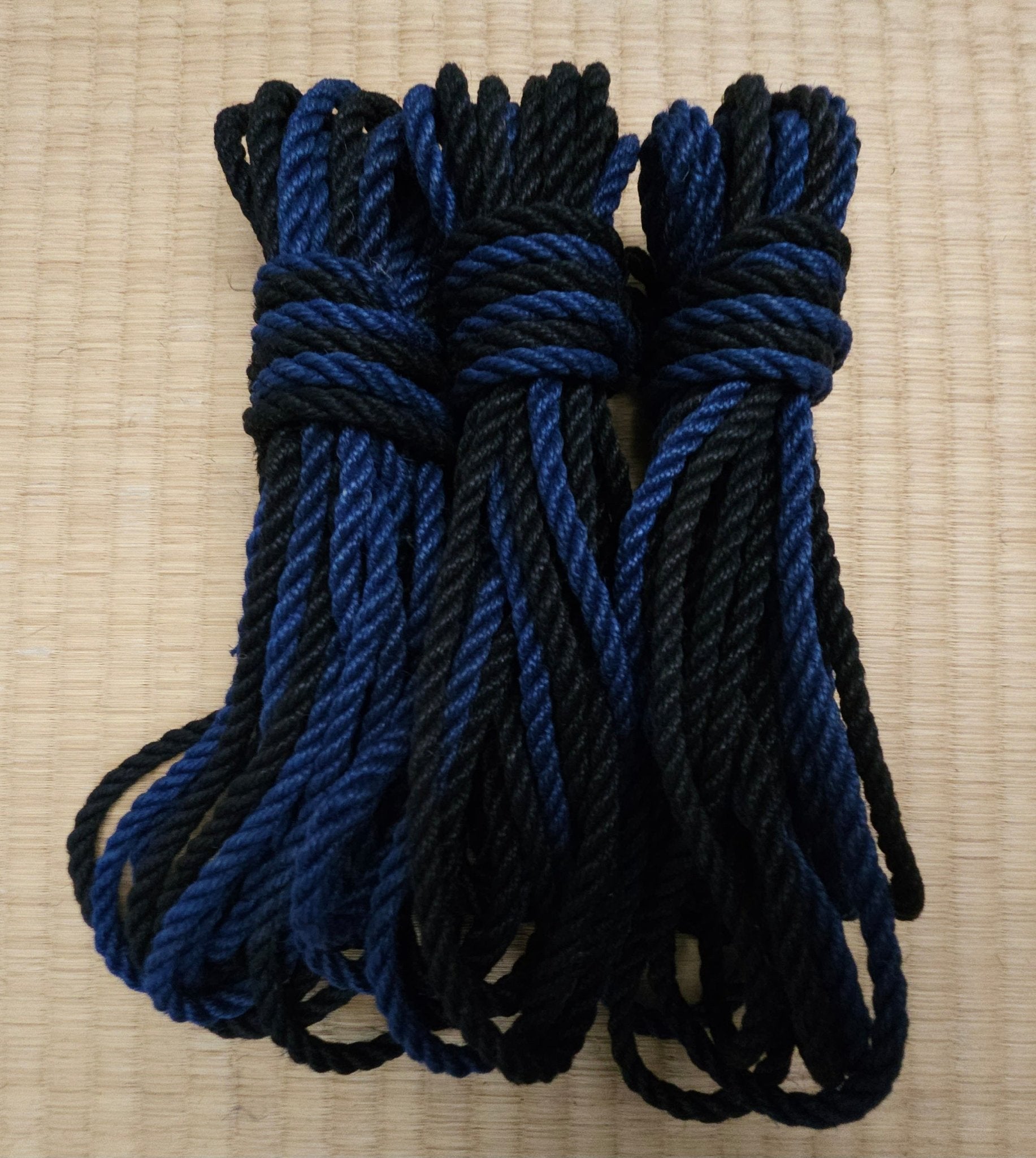 Blue Twilight 2 - Ply Shibari Jute Rope - Free Shears!* - RebornRopes