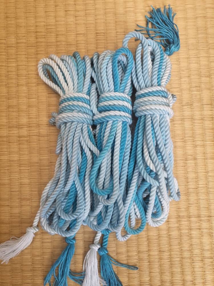 "blueberry bliss" bondage bamboo rope - RebornRopes