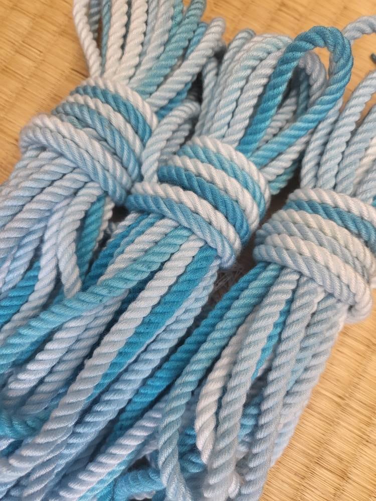 "blueberry bliss" bondage bamboo rope - RebornRopes