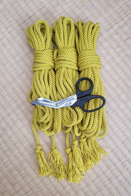 ‘Bumblebee’ Bamboo bondage rope. - RebornRopes