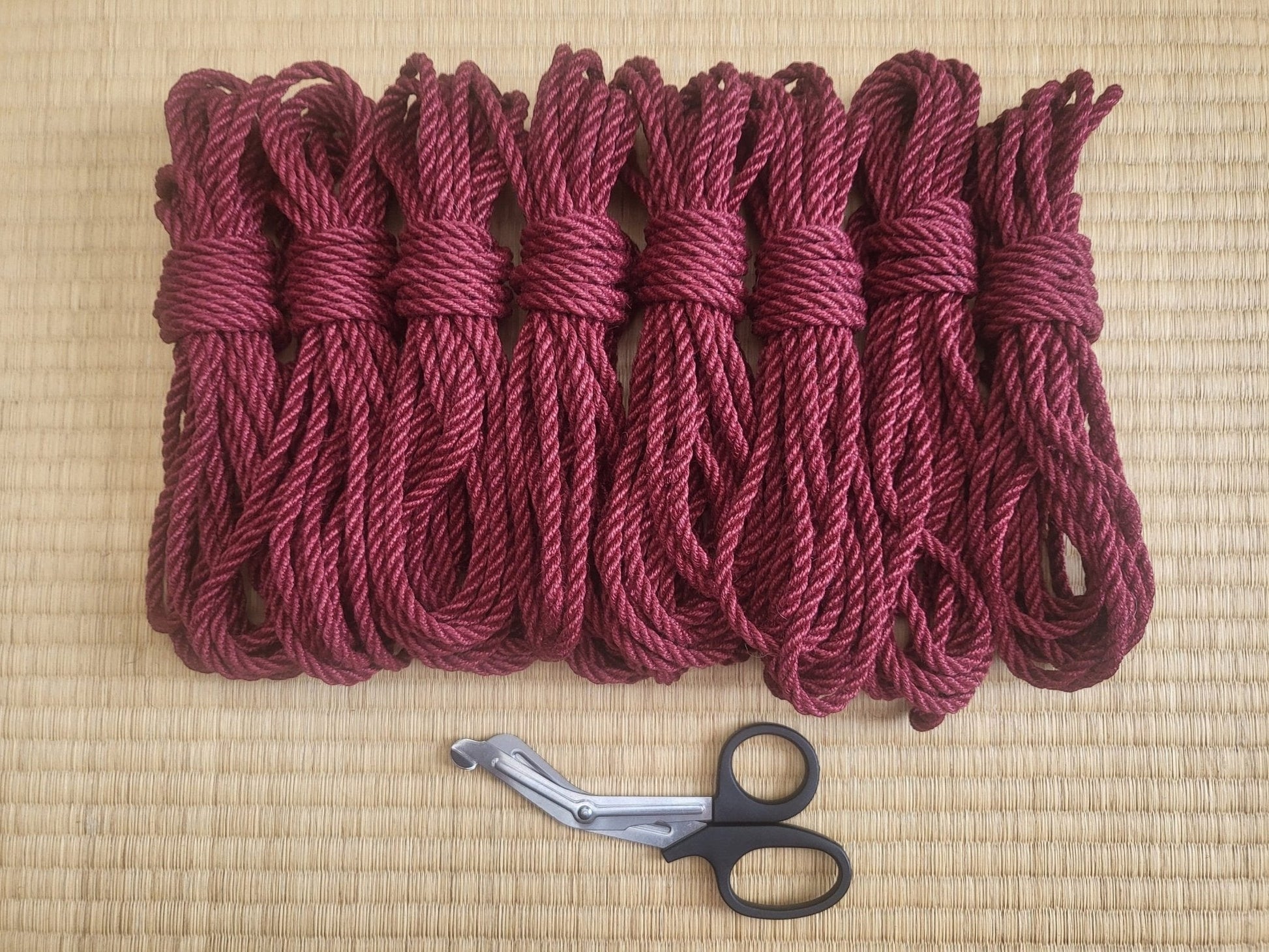 Cherry 2 - Ply Jute Shibari Rope - RebornRopes