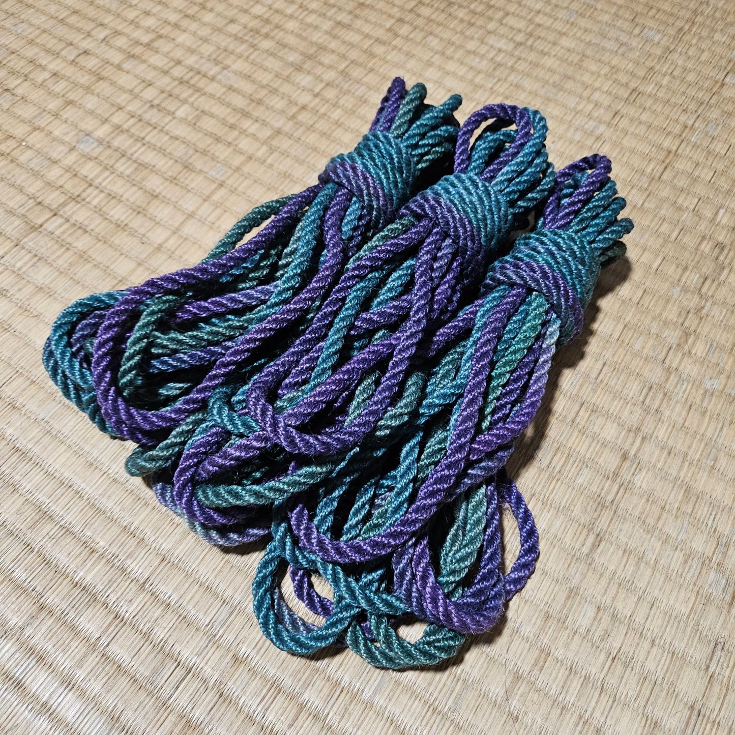 Dark Mermaid, 2 - Ply Shibari Jute Rope - Free Shears!* - RebornRopes