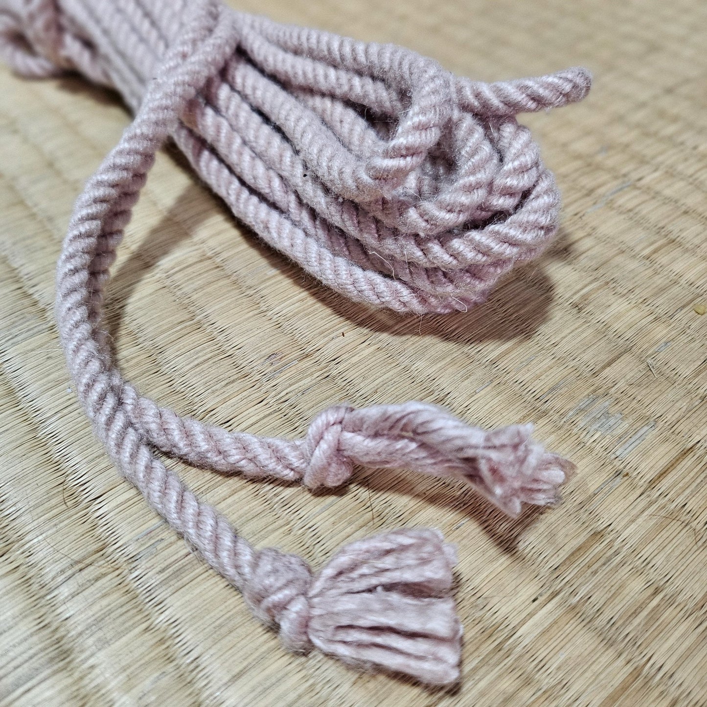 Duststorm Bondage rope made from Pure Mulberry Silk - RebornRopes