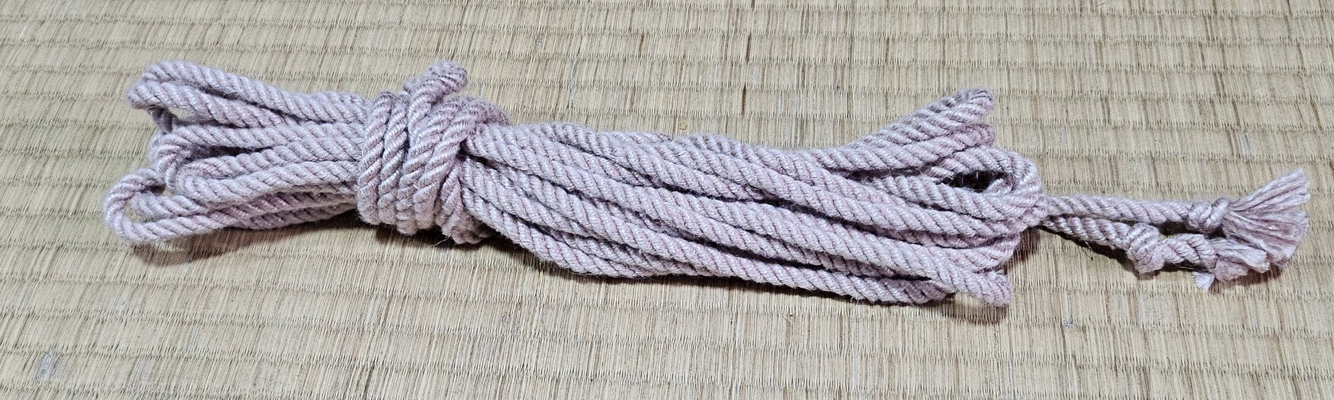 Duststorm Bondage rope made from Pure Mulberry Silk - RebornRopes