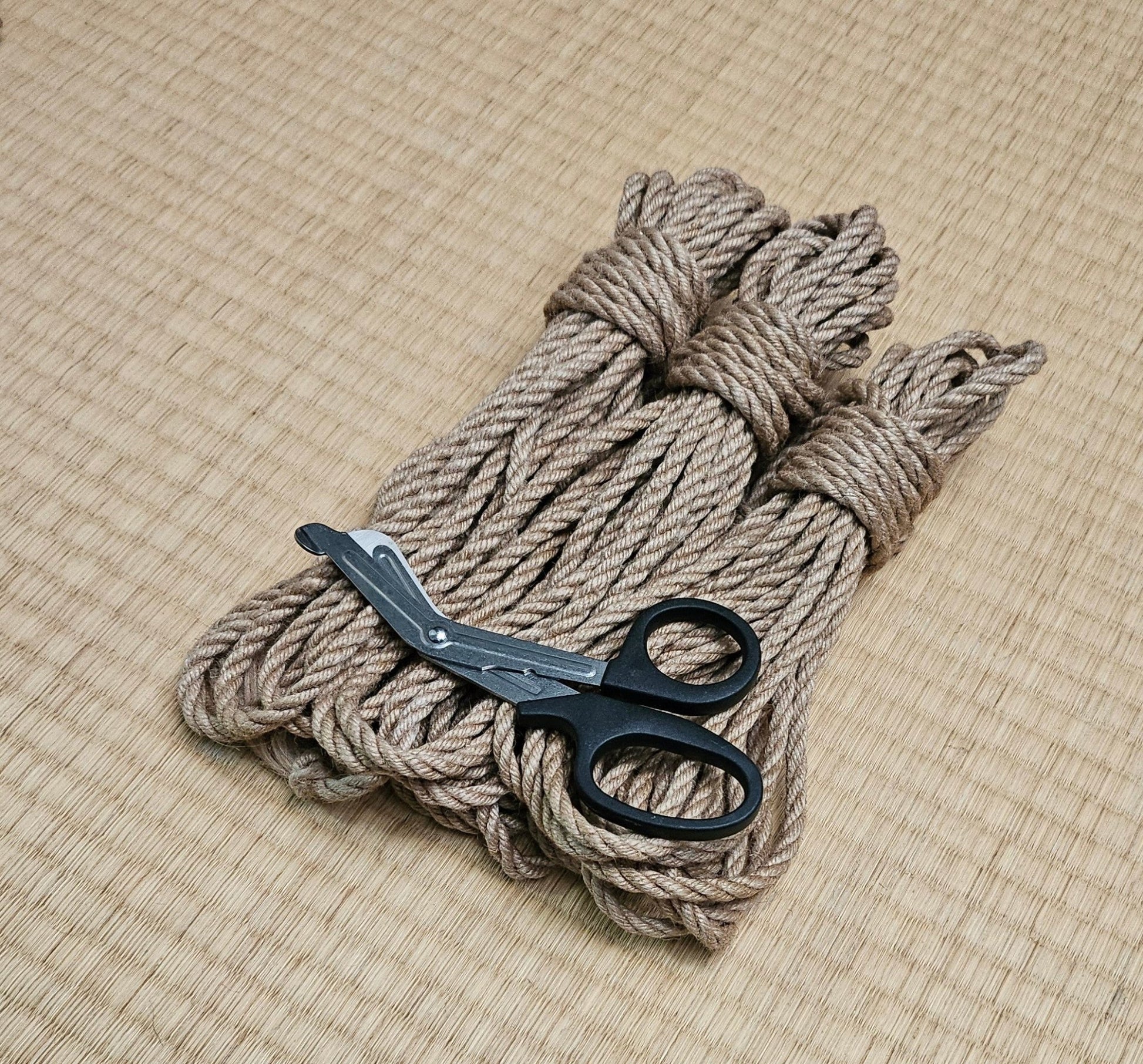 Fired Jute shibari rope - RebornRopes