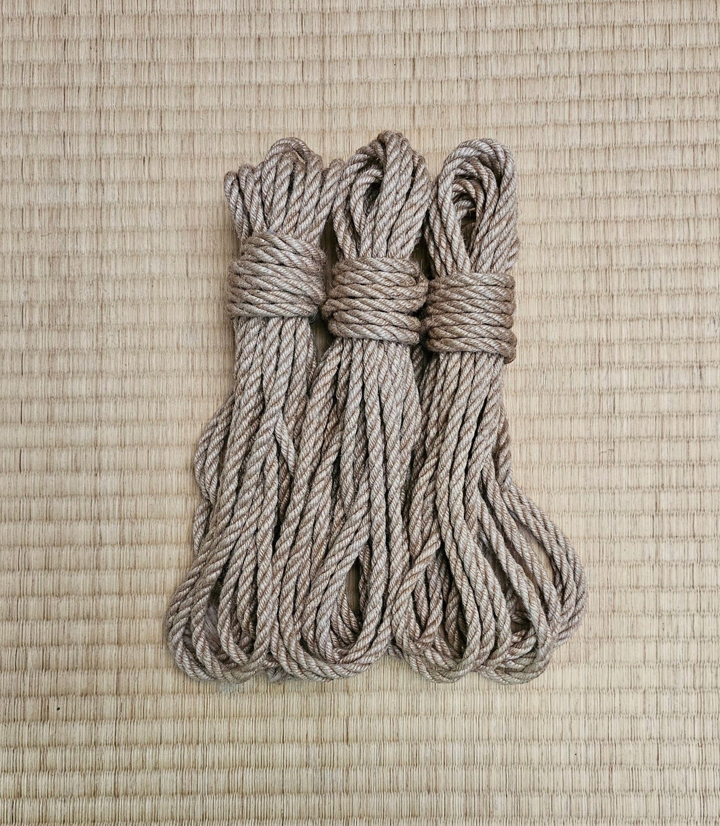 Fired Jute shibari rope - RebornRopes