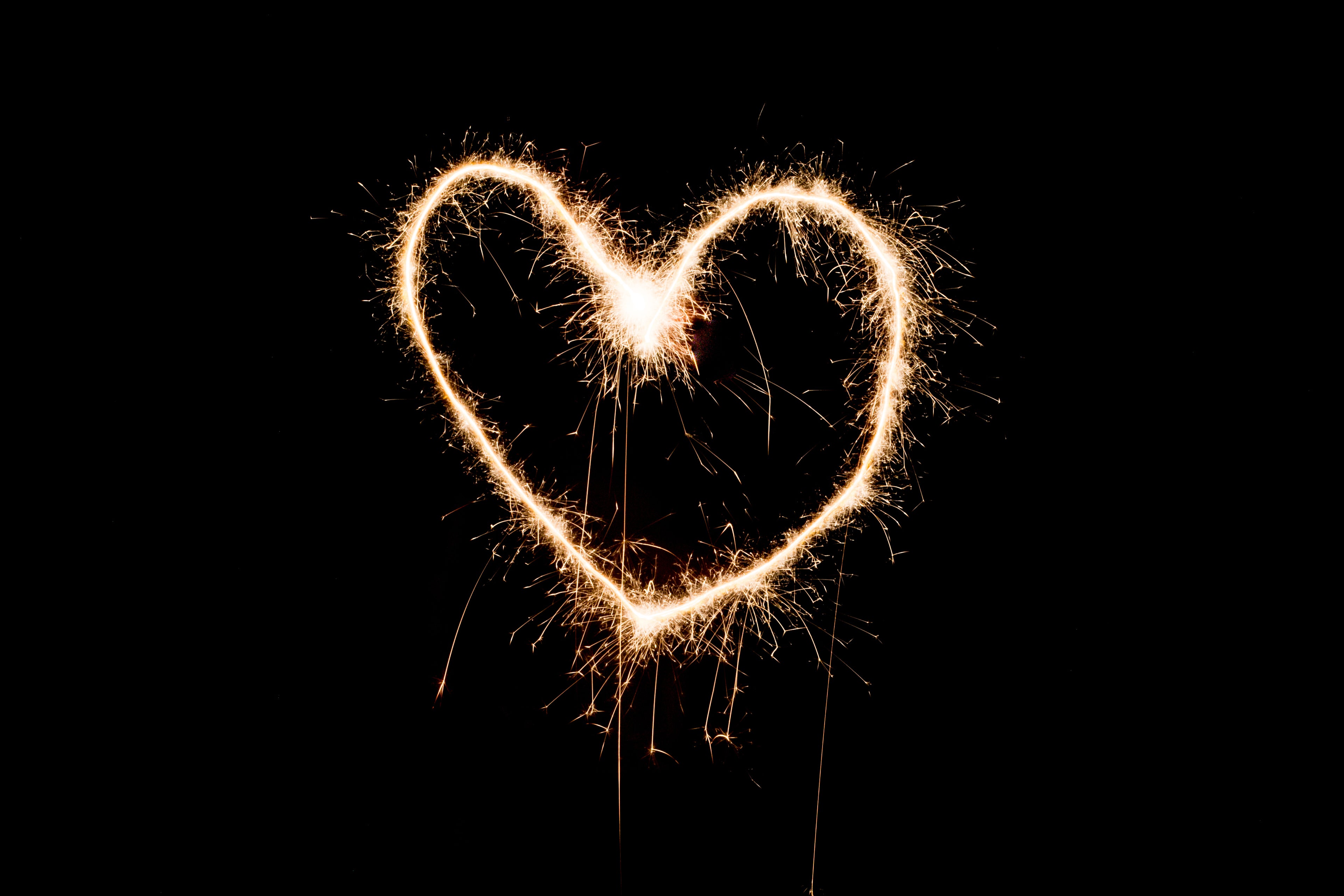 Firework heart