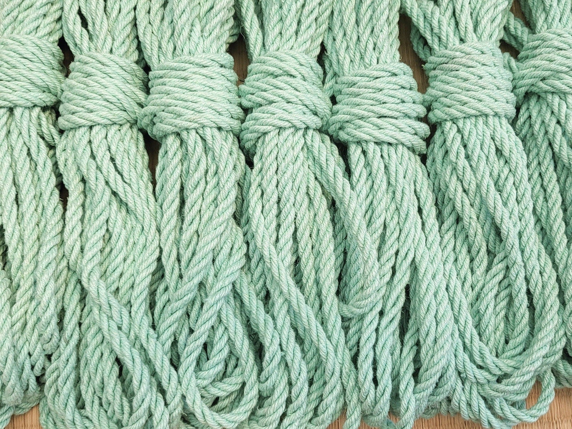 'Mint' Hemp bondage rope - RebornRopes