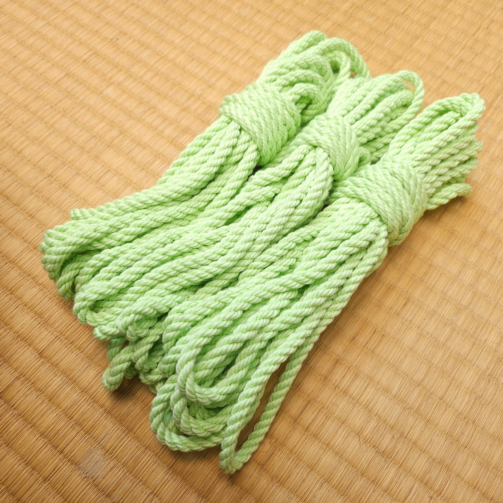 Mint Shibari UV Glow Rope - RebornRopes