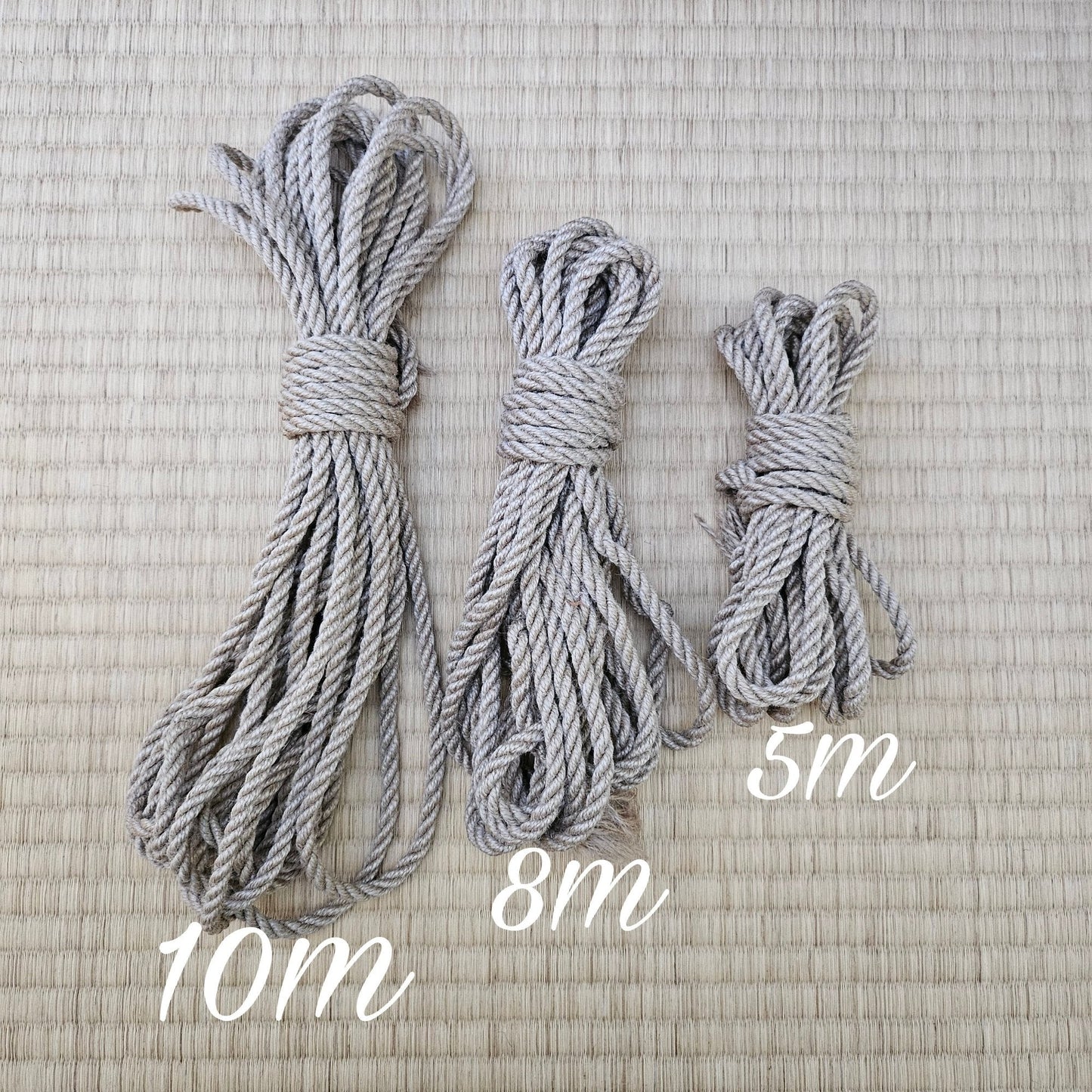 Natural 2 - Ply Jute Shibari Rope - RebornRopes