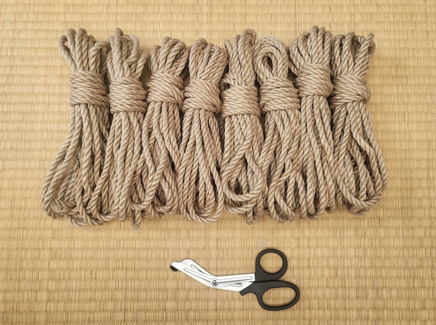 Natural - Fully treated jute shibari rope - RebornRopes