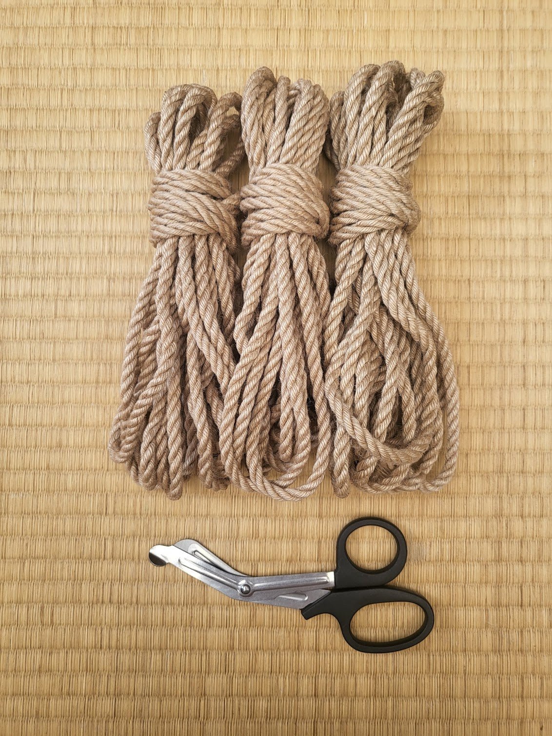 Natural - Fully treated jute shibari rope - RebornRopes