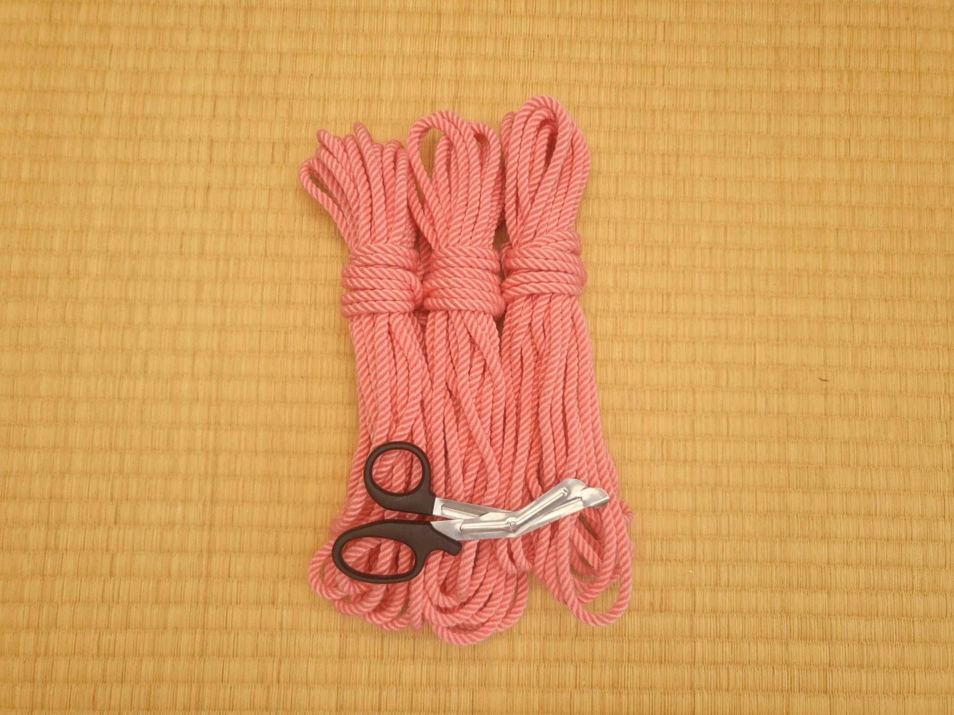 ‘Peach Melba’. bamboo bondage rope. - RebornRopes