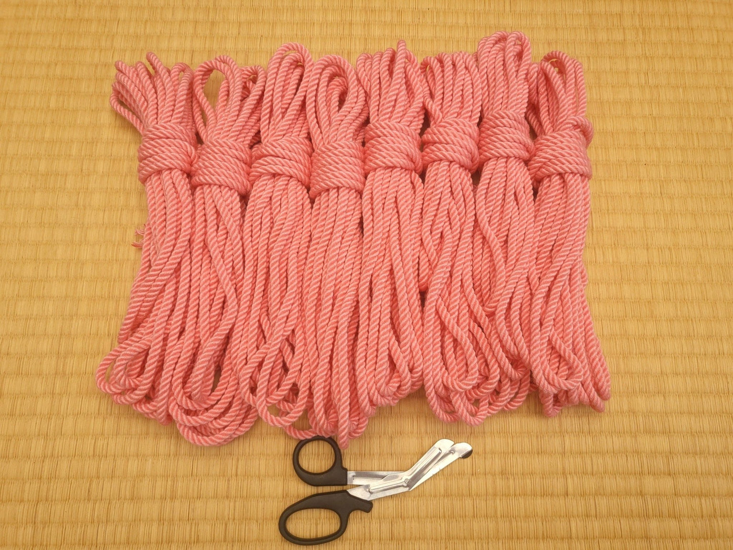 ‘Peach Melba’. bamboo bondage rope. - RebornRopes