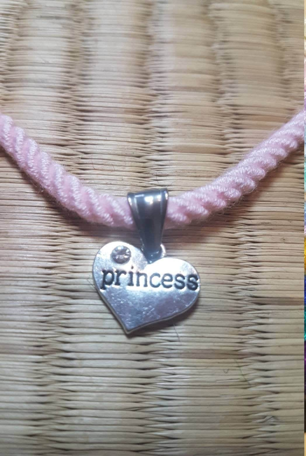 Princess collar made with bamboo rope - RebornRopes