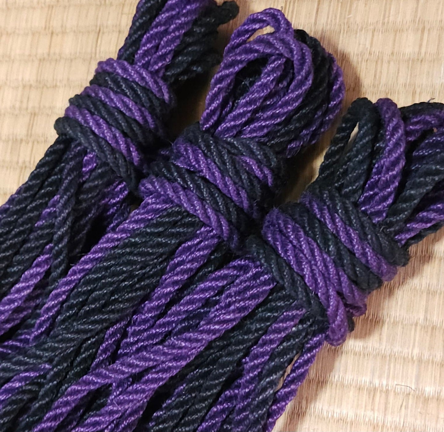 Purple Twilight 2 - Ply Jute Rope for Shibari - RebornRopes