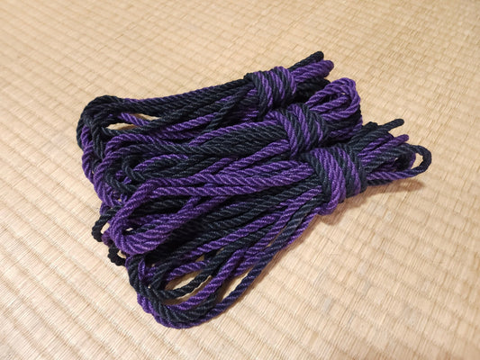 Purple Twilight 2 - Ply Jute Rope for Shibari - RebornRopes