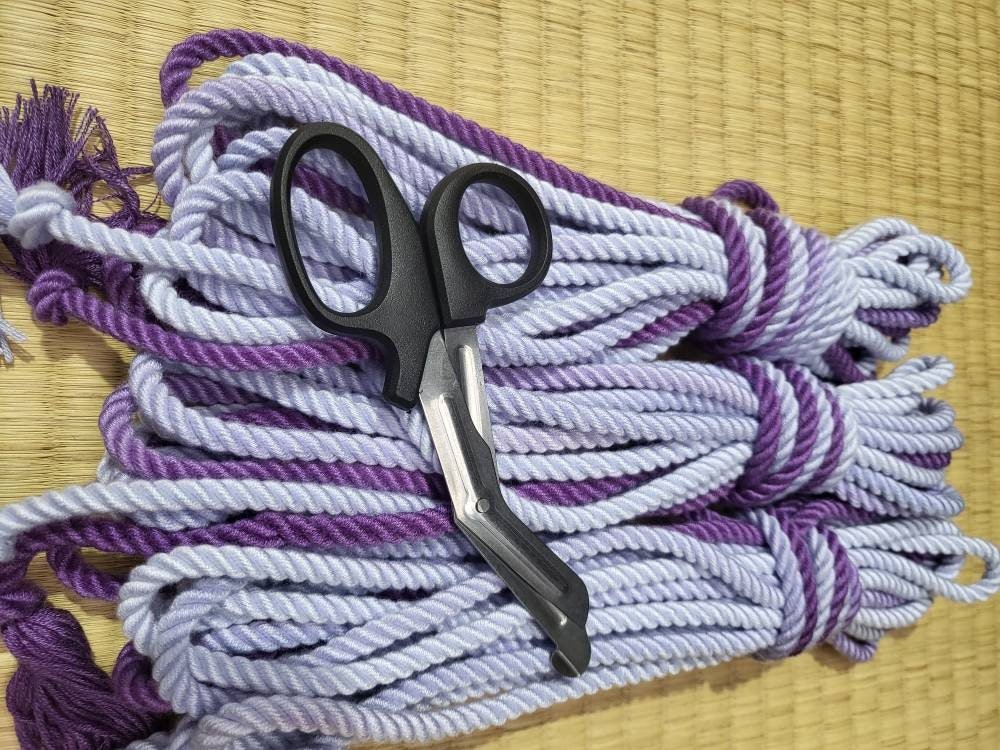 "Purpleberry bliss" bondage bamboo rope - RebornRopes