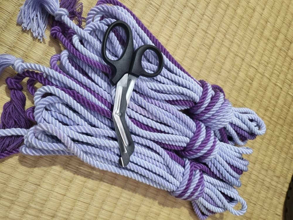 "Purpleberry bliss" bondage bamboo rope - RebornRopes