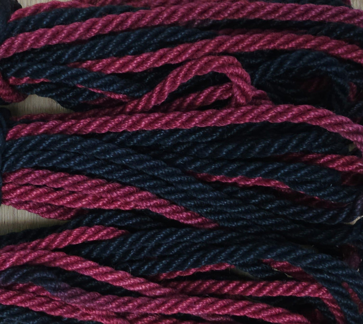 Red Twilight 2 - Ply Jute Rope for Shibari - RebornRopes