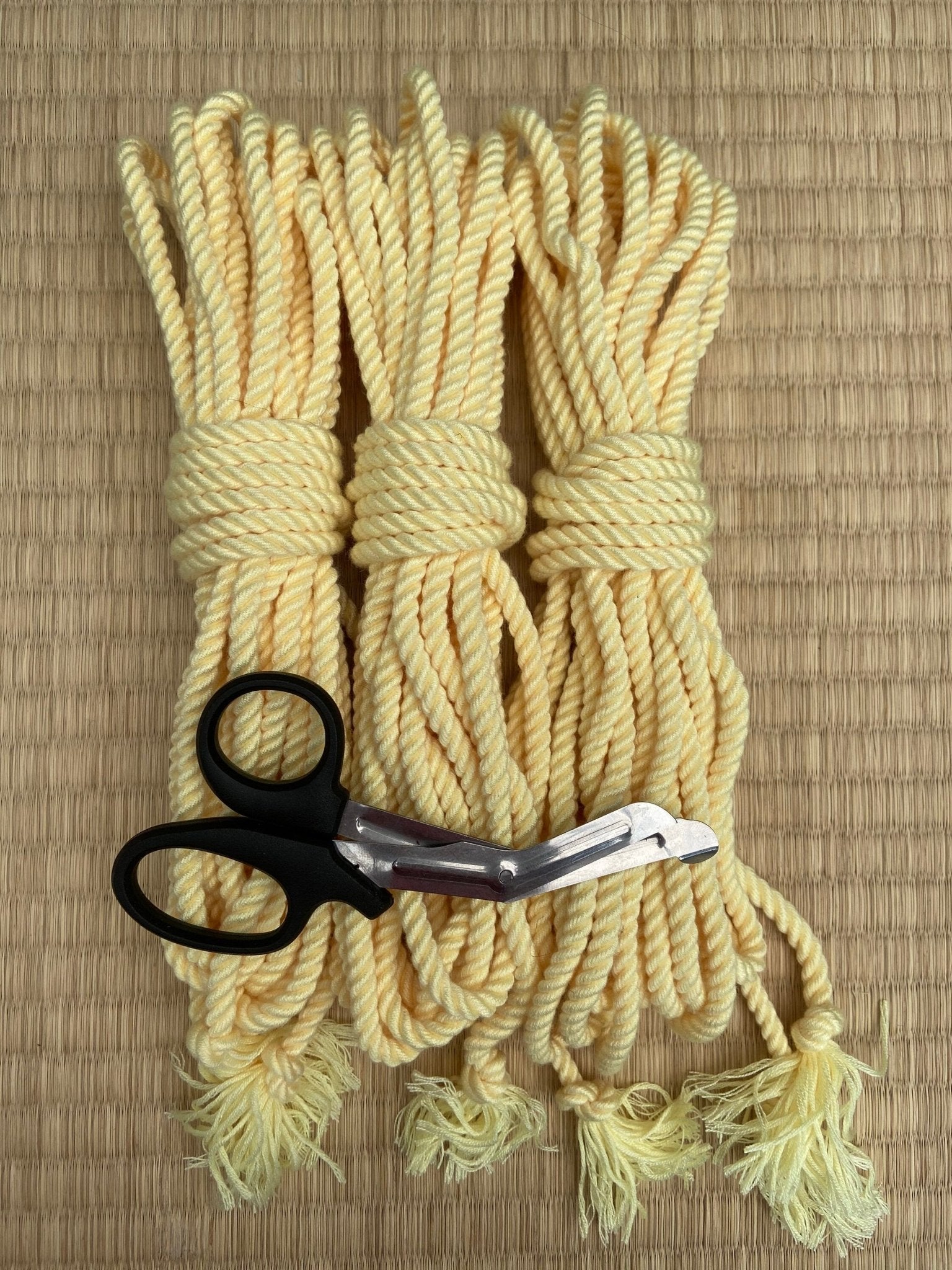 ‘Sherbert Lemon’ Bamboo bondage rope - RebornRopes