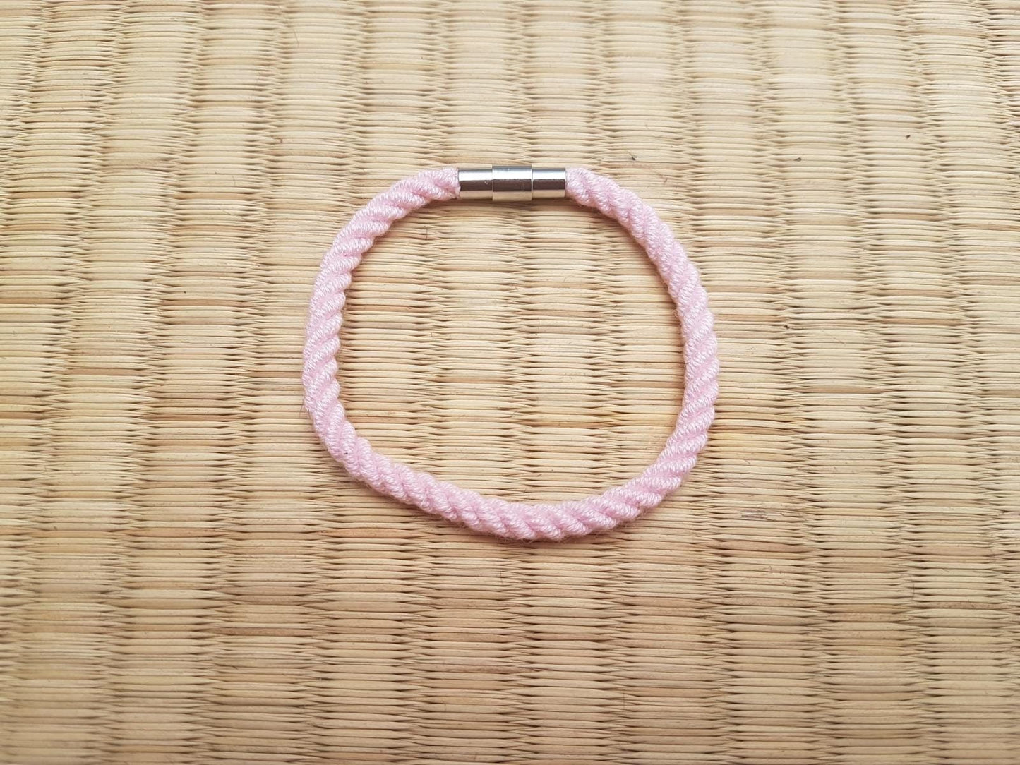 Simple bracelet made with bamboo rope - RebornRopes