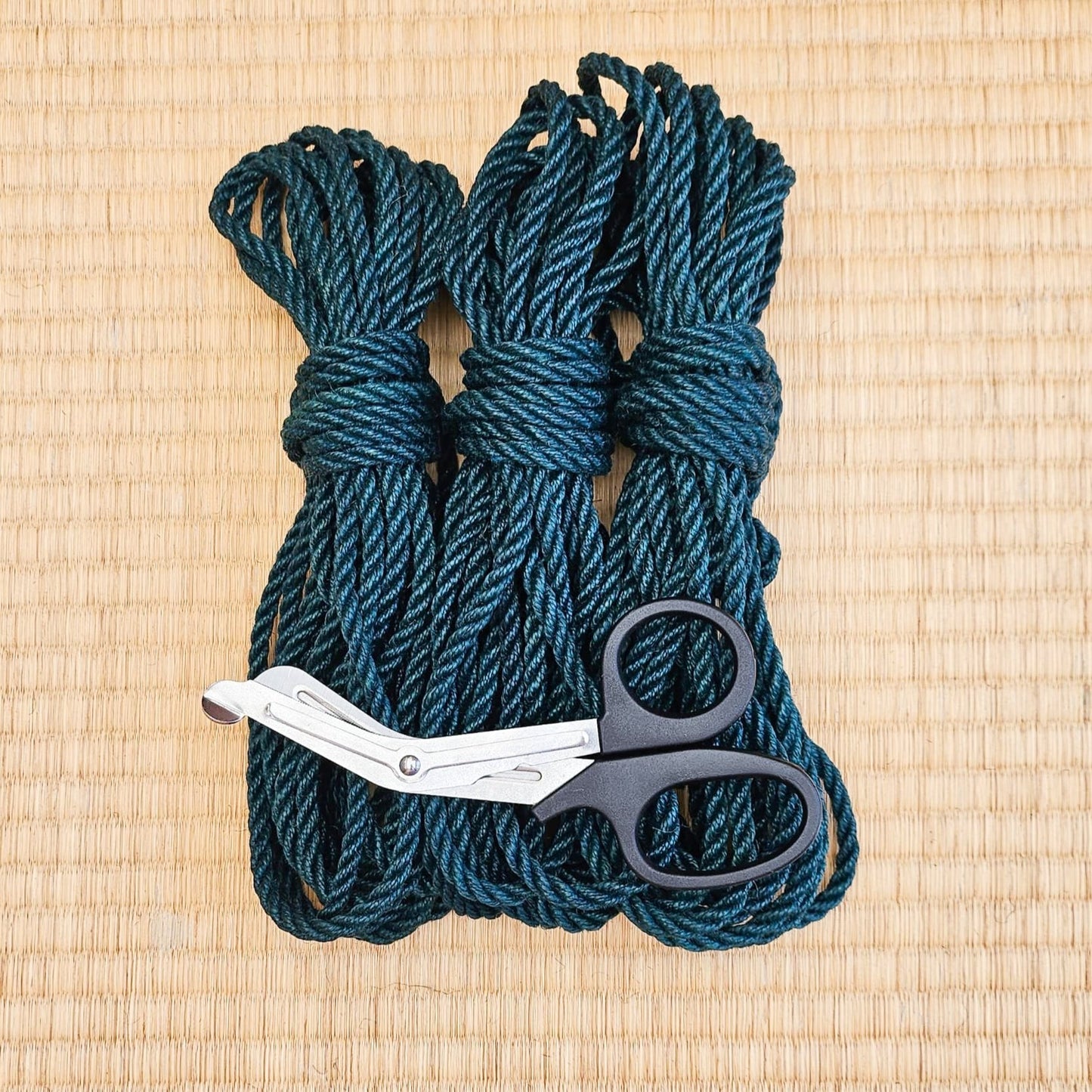 Teal Green Shibari Rope - RebornRopes