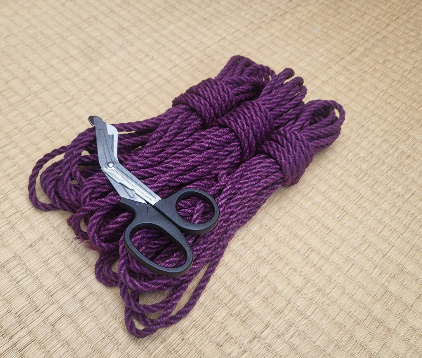 Violet - Fully treated jute shibari bondage rope. - RebornRopes