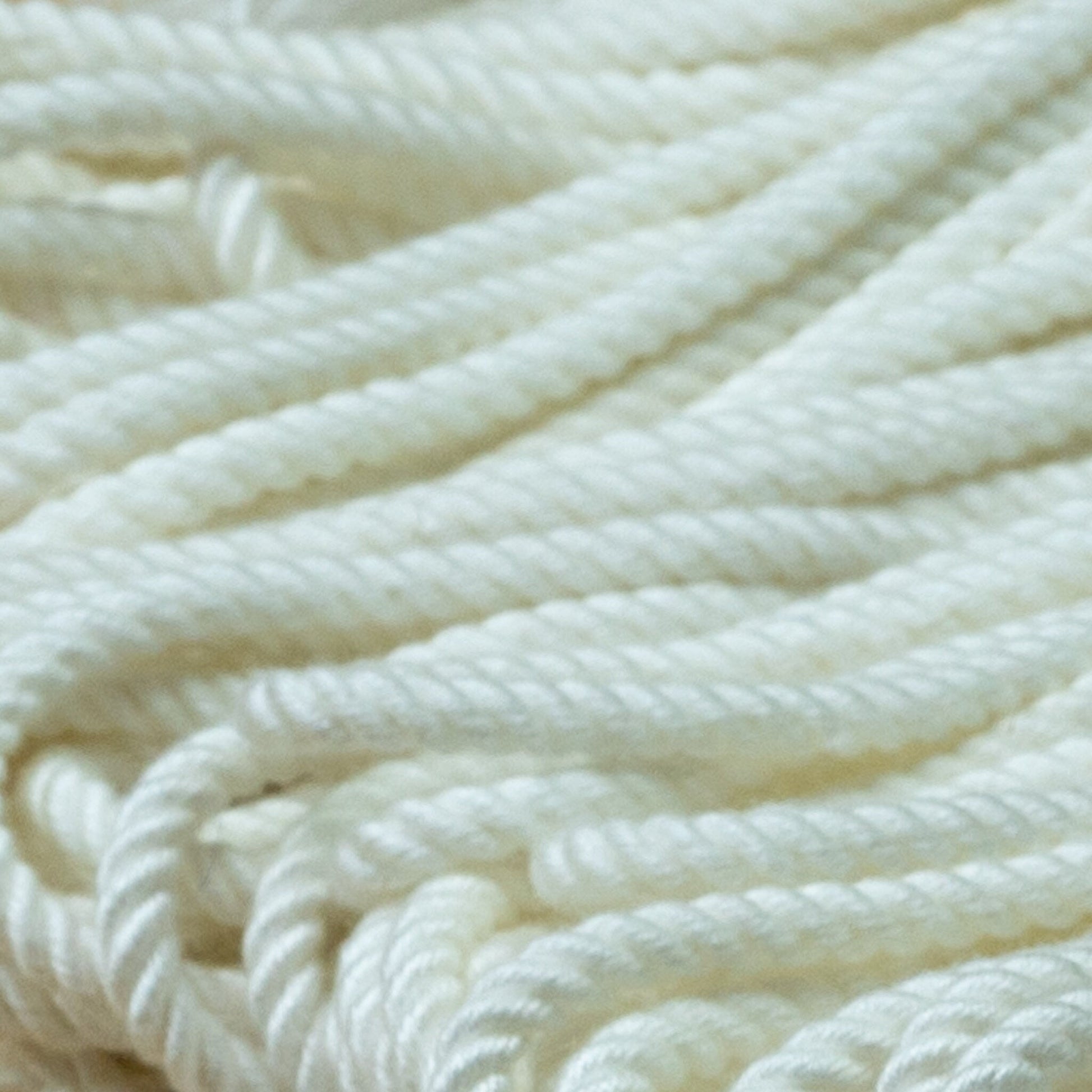 White bamboo bondage rope - RebornRopes