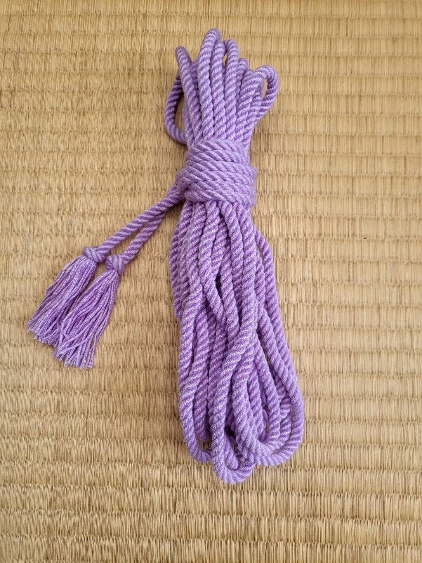 ‘Wisteria Love’.Bamboo bondage rope. - RebornRopes